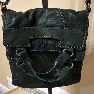 Lucky Brand Elegant Green Leather Women's Bag